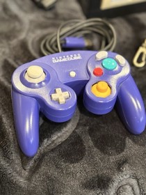 Nintendo GameCube Black Console DOL-001 2 Controllers & Cords Bundle Tested READ