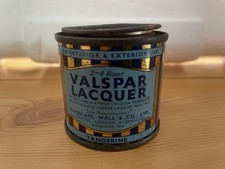RARE PEINTURE LAQUE VINTAGE VALSPAR MUR GOODLASS & CO MANDARINE
