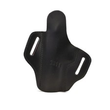 2 Slot OWB Leather Pancake Holster, Fits most 1911 Style