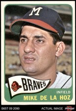 1965 Topps #182 Mike de la Hoz Braves 7.5 - NM+