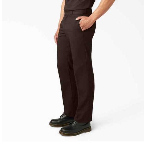 Neu mit Etikett Dickies 874 Original Arbeitshose Herrengröße 33 x 34 dunkelbraun - Bild 3 von 10