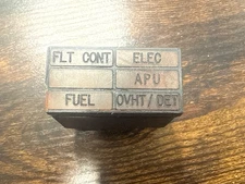727 737 Aircraft Annunciator Light Module - Flight Control, Fuel, & More