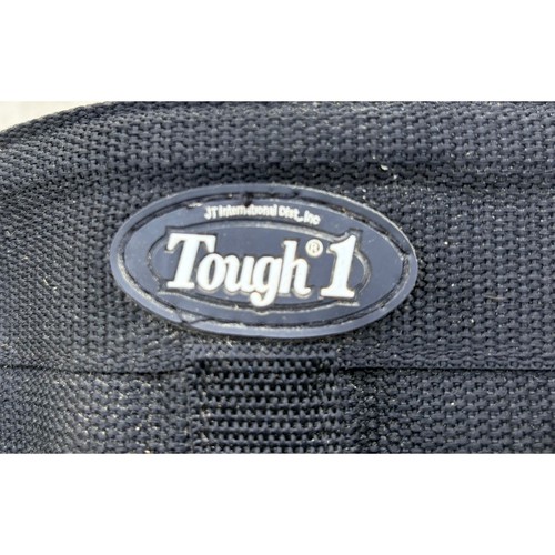 Tough 1 Easy Breathe Horse Grazing Muzzle Black Nylon Adjustable Tack