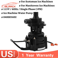 Ice Machine Water Pump 115V 60Hz Single Phase For Scotsman  Manitowoc 040005602