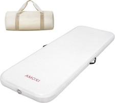 Camping Pad, 3.9 Thick Inflatable Waterproof Mattress, Gray, Durable, 440lb