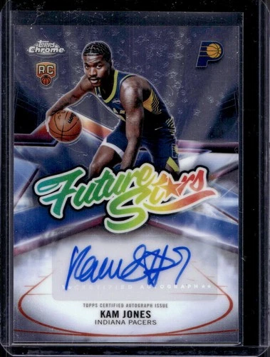 2025 Topps Chrome Kam Jones Future Stars Autographs (RAW)
