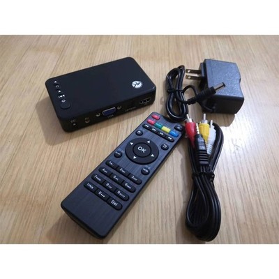 HD 4K Hard Drive Blue-ray Video Loop Player HDMI VGA VA Horizontal/Vertical