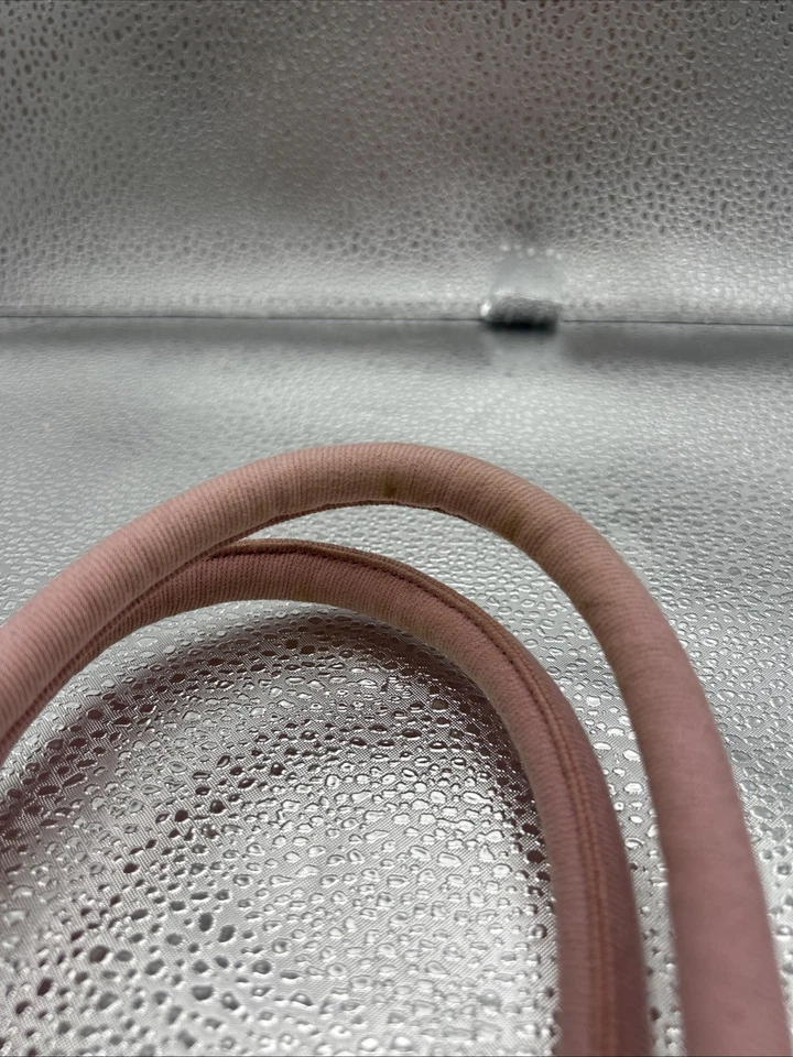 Bolso de Mano Longaberger Homestead Floral Exterior e Interior Rosa Claro Foto 3 de 4