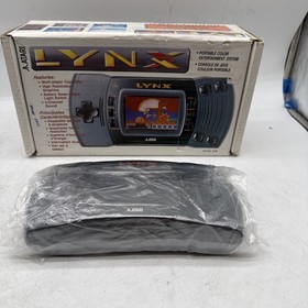 Atari lynx 2 console with box Never Used System Is New Condition Plus 2 Games