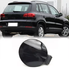Black Fuel Gas Tank Filler Door Lid Cover For VW Tiguan MK1 2008-2018 5N0809857D