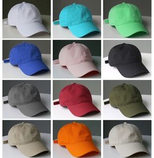Unisex Solid Color Baseball Cap Summer Hip-Hop Cap Sports Sun Casual Visor Hat