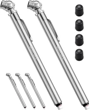 AstroAI Pencil Tire Pressure Gauge 2 Pack (10-75PSI, ±2% Span), Air Pressure... 