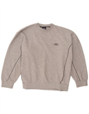 Umbro Herren Sweatshirt Pullover XL Grau Baumwolle EB47