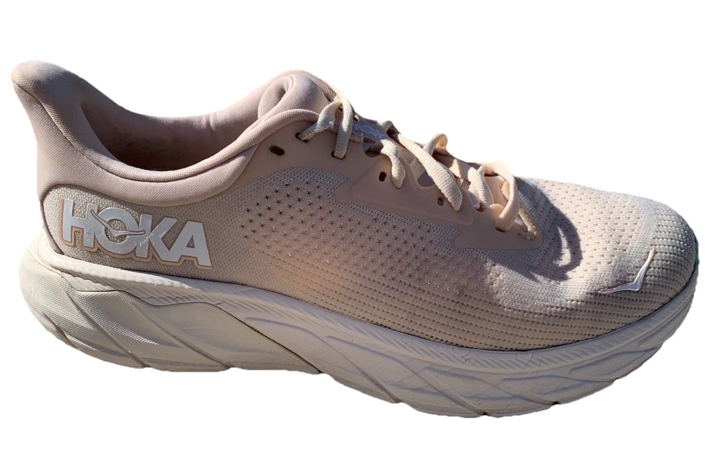 Size 10 - Hoka Arahi 7 Women's (Vanilla/Cream) Running Shoes Sneakers