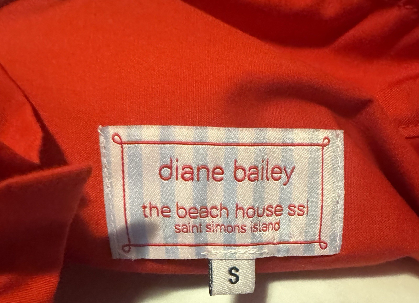 Diane Bailey Red Collared Ruffle Button-Down Shir… - image 5