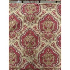 Set Of 2 Ralph Lauren Red Tan Standard Jacobean Pillow Shams 100 Cotton Bahrain