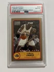 LeBron James 2003 Bazooka Home White Jersey GOLD #223 Rookie Card PSA 8 NM-MT