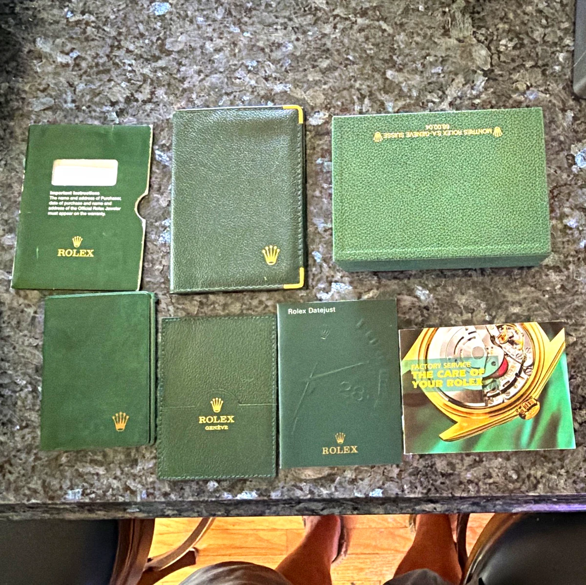 Vintage Rolex Watch Boxes for sale - eBay