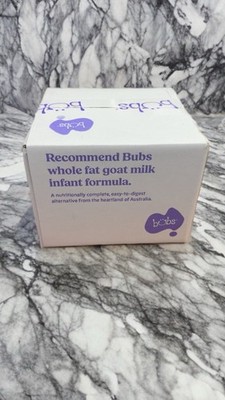 4 Cans Bubs Stage 1 Goat Milk Based Powder Infant Formula - 14.1oz , Ex 10/2026