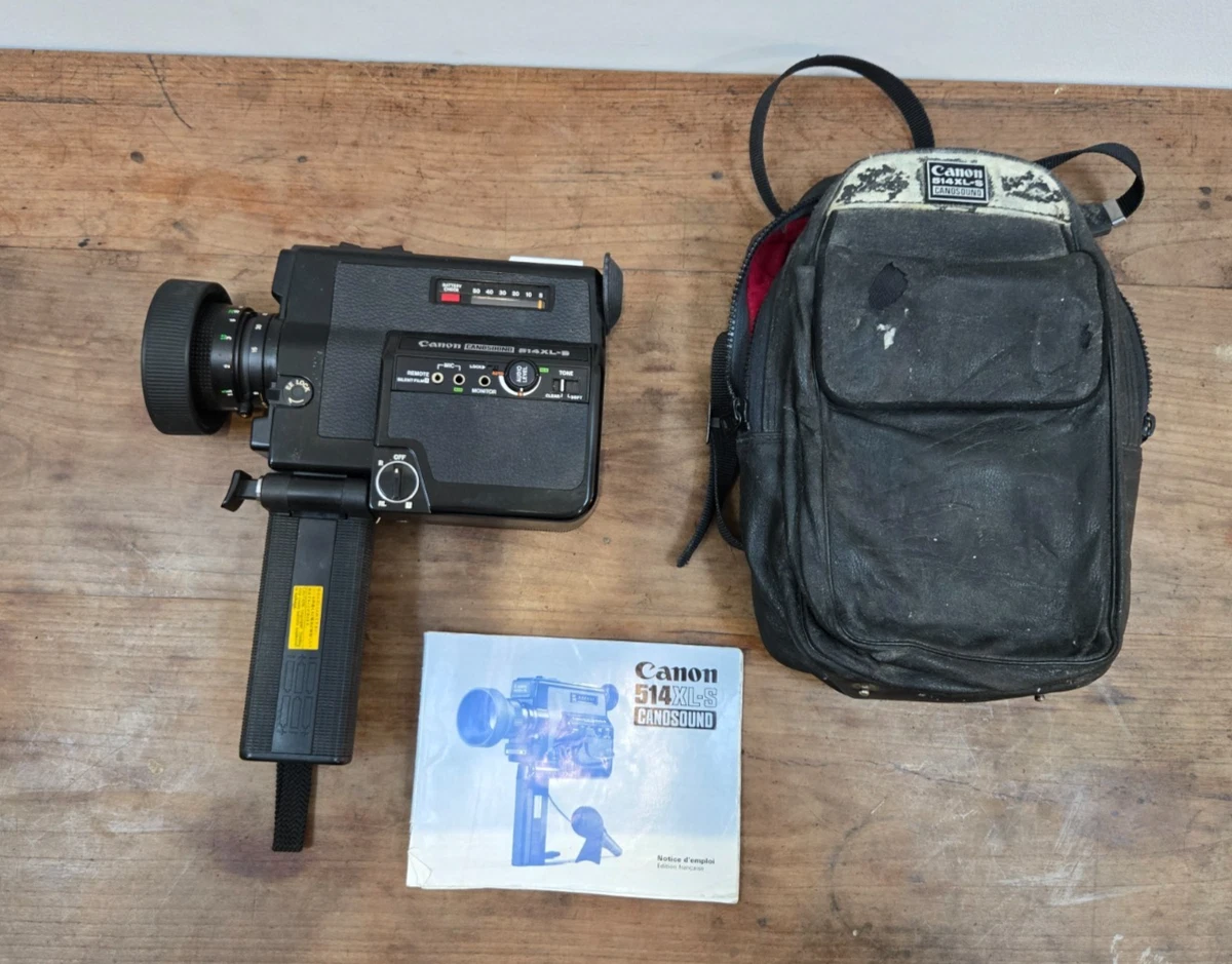 Caméra Super 8 BEAULIEU 4008 ZM II avec sacoche, capuchon
