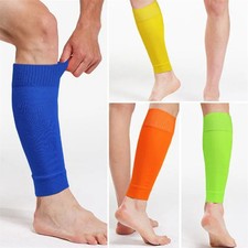 Lengthen Compression Leg Warmers Basketball Football Cycling Socks Knee Calf