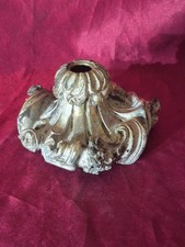 Ancien Cache Béliere En Bronze,patine,gros Lustre L XV Maison Maître 