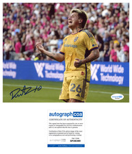 Diego Luna 'USA Men's Soccer' Signed 8x10 Photo ACOA USMNT