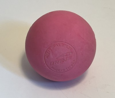 Vintage 1980's Brine PINK Lacrosse Ball - meets NCAA Specs