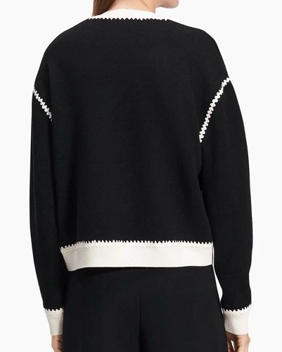 THEORY BLANKET STRIPE CARDIGAN******SIZE: P - Picture 4 of 5