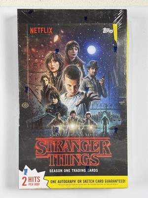 2018 Topps Stranger Things Season 1 Hobby Box - Sealed Brand New!