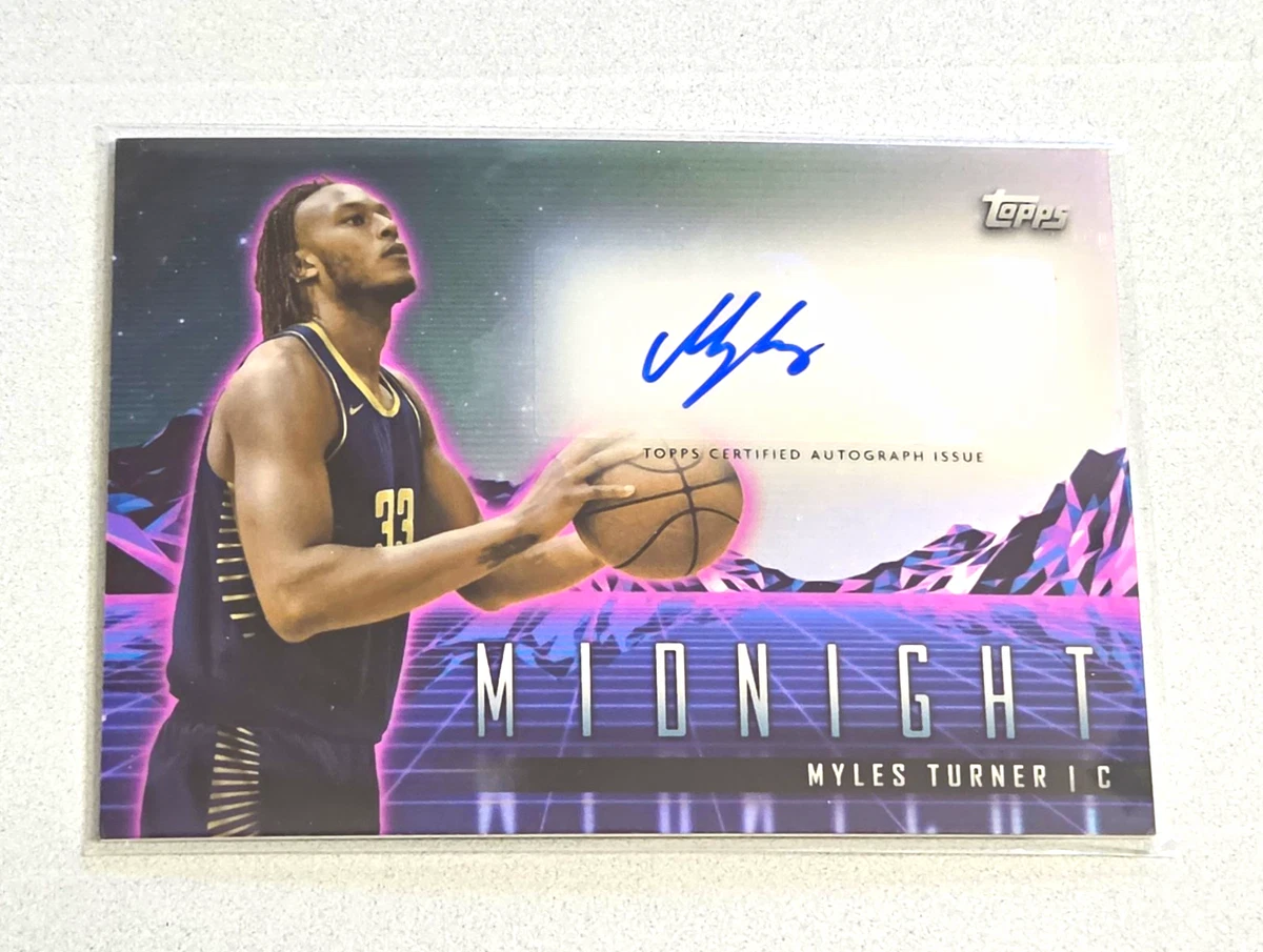 Basketball Trading Cards Myles Turner Sports Autographed for sale