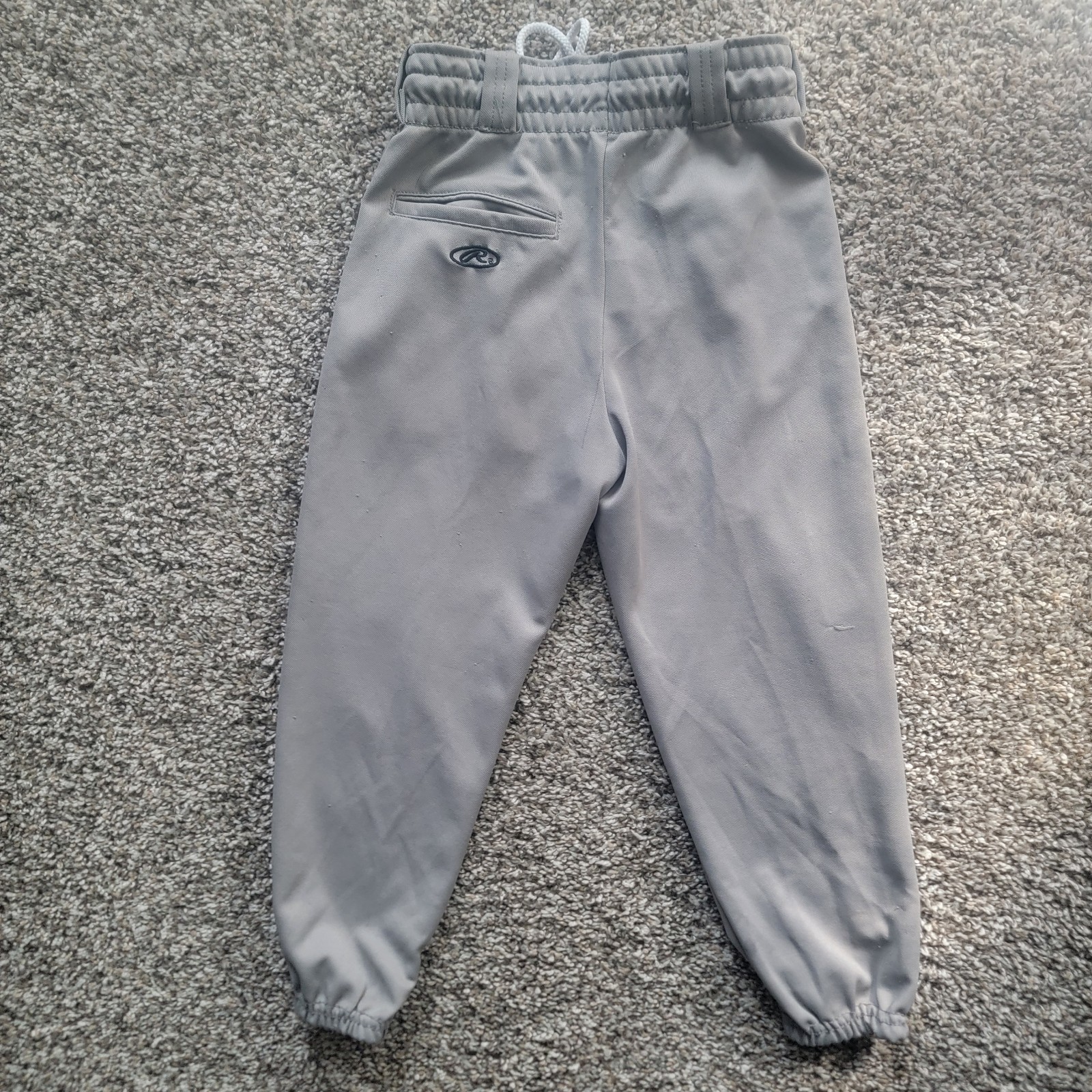 Youth Baseball Pants Lot of 3, Adidas Black, Rawlings Grey Sz S thumbnail 3