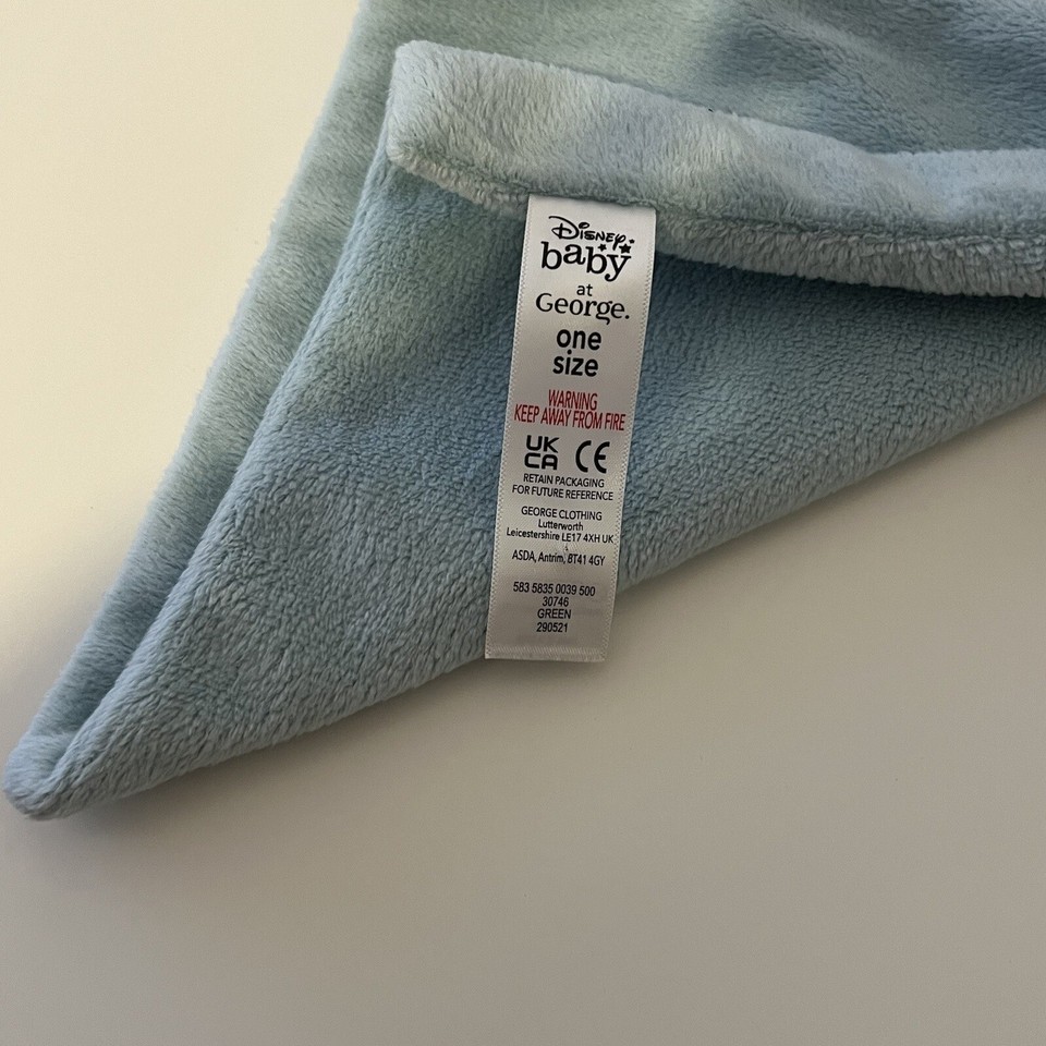 ASDA Disney Toy Story Green Alien Comforter Hug Blankie Doudou