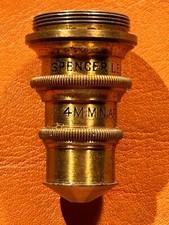 Antique Spencer Lens Co. 67921 44x 4 M.M.N.AP.0.85 Microscope Objective
