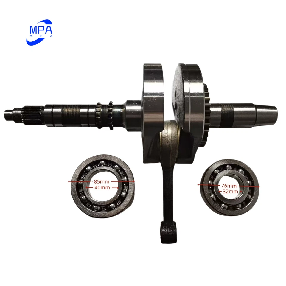 Cigüeñal + cojinete para Honda Rancher TRX420 Foreman TRX500 TRX520 Pioneer 500 Foto 2 de 4