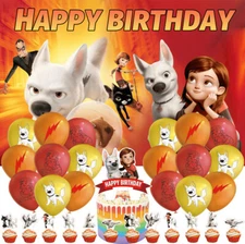 Bolt Birthday Decorations Party Supplies Set Balloons Cake Toppers Banner