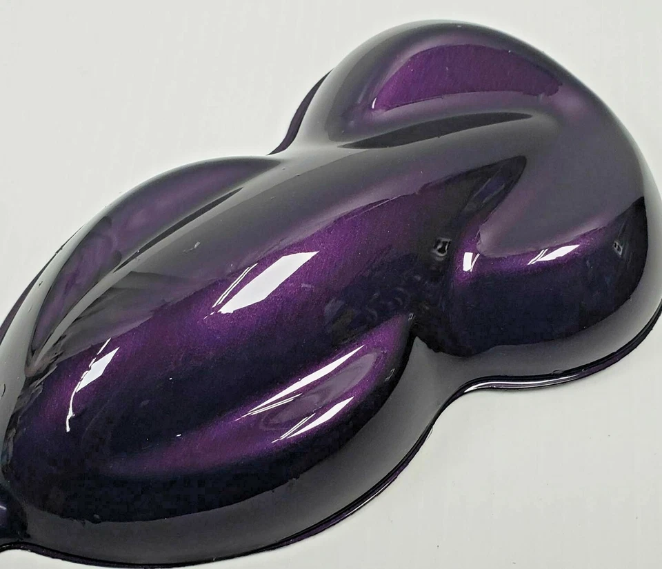 Dark Velvet Purple Pearl Mica Pigment Custom Automotive Basecoat Paint Aerosol — 第 3/4 张图片