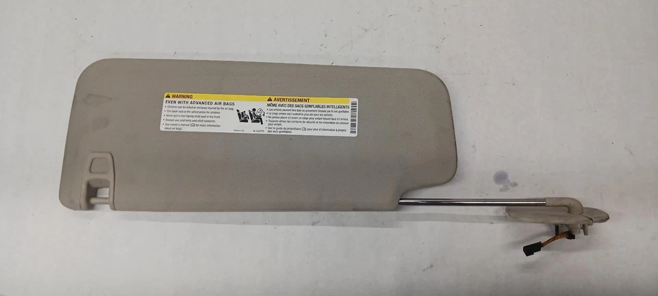 '07-'13 CHEVROLET SILVERADO 1500 right passenger Sun visor OEM  — 第 3/4 张图片