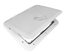 Tempress 1115 Access Cam Boat Hatch, 11" x 15", White, 44330