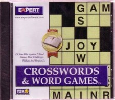Expert Crosswords Word Games Jewel Case - PC - Video Game - VERY GOOD