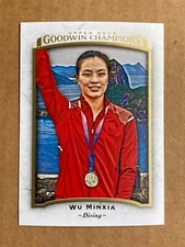 WU MINXIA 2017 UPPER DECK GOODWIN CHAMPIONS CARD #39