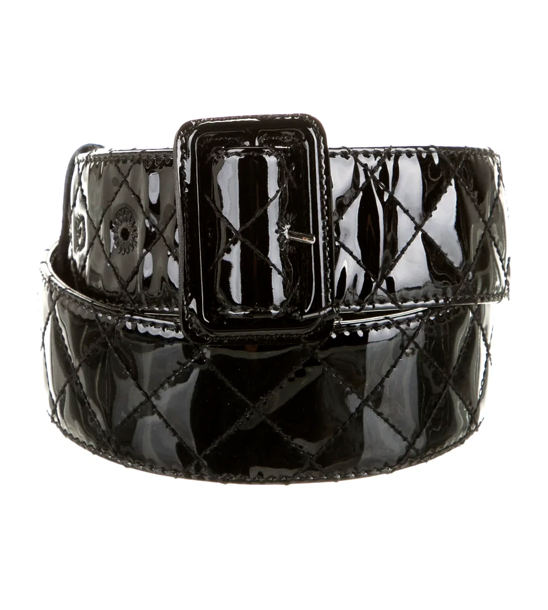 Burberry Patent Leather Waist Belt Belts for Women for sale  display picture 2