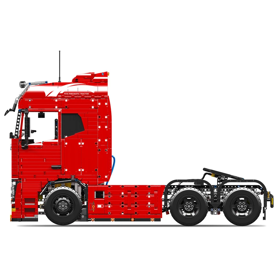 Mould King 19015 Tow Truck Tractor Trailer Remote Control Building Block Toy Set - Image 4 of 4