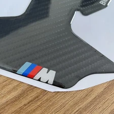 For BMW MOTORRAD S1000RR Real Carbon Fiber M SPORT Tank Pad sticker Protector