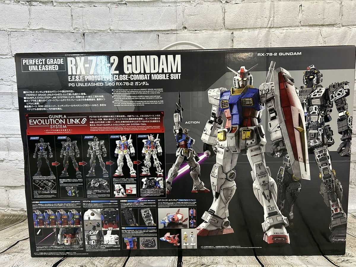 Bandai Spirits Mobile Suit Gundam RX-78-2 PG Unleashed 2.0 1/60