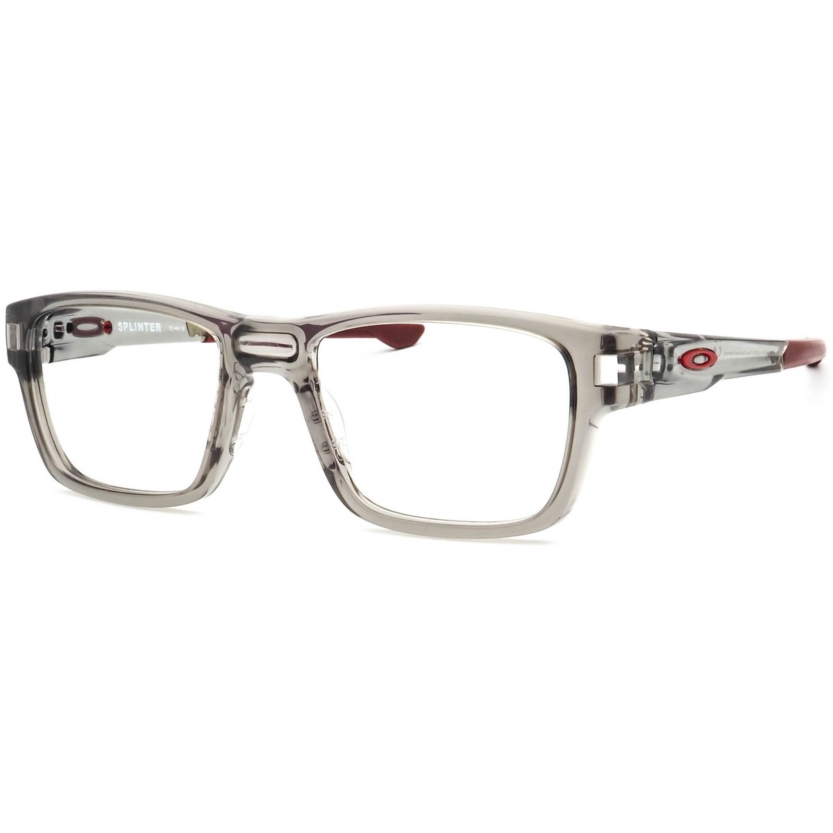 Oakley Eyeglasses OX8077-0352 Splinter Grey Shadow/Cardinal