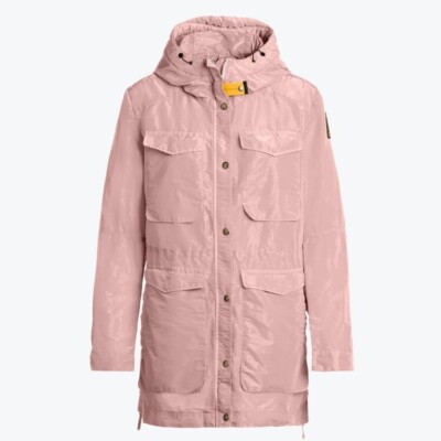 PARAJUMPERS NG33 VICKY Taffeta Field Utility Parka Jacket Raincoat