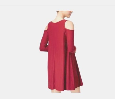 slim fit dress slacks Cold-Shoulder Crisscross Mini Dress main image 1