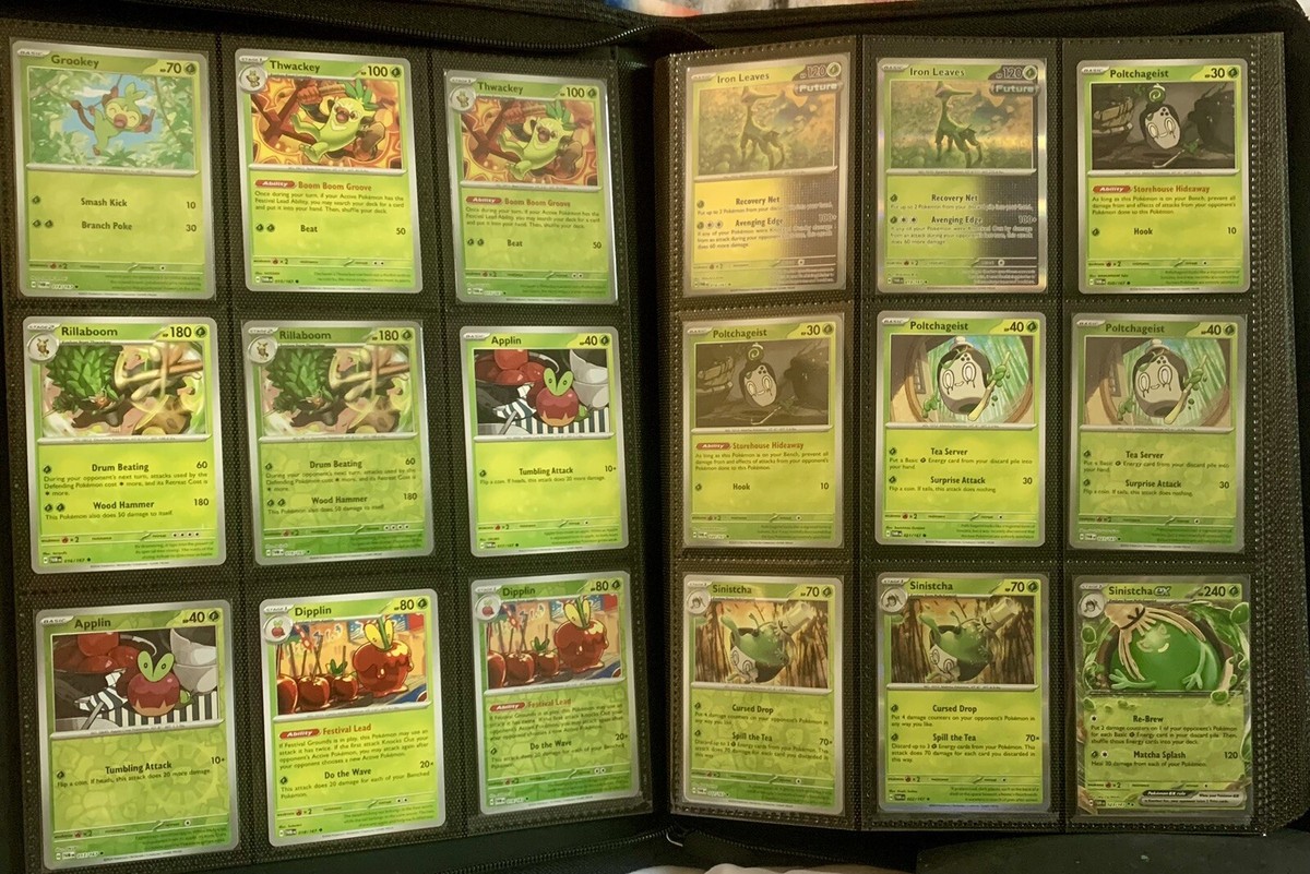 pokemon twilight masquerade card set Pokemon Twilight Masquerade Near Complete Master Base Set Promo ! And more