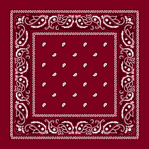 12 Stck. Jumbo Paisley & Einfarbig 100 % Baumwolle Biker Sport Bandana 27" x 27" - Bild 9 von 17